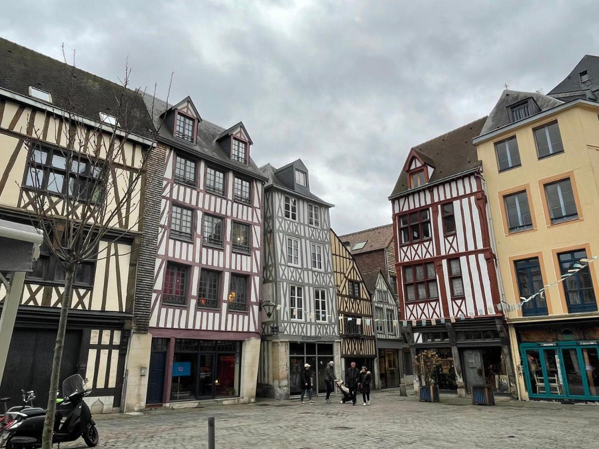 Le 1731, Rouen Coeur D'Histoire, Superbe Duplex Daire Dış mekan fotoğraf