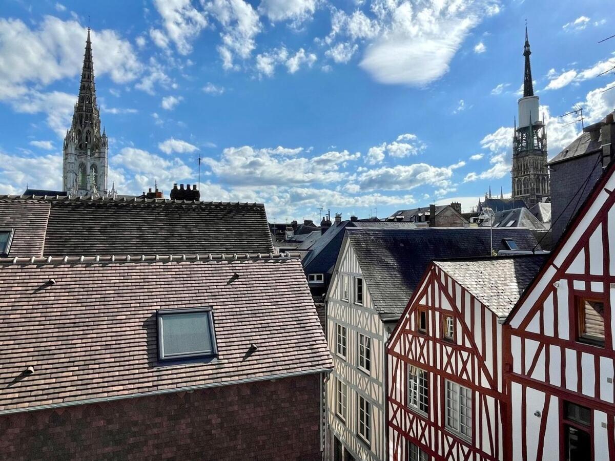 Le 1731, Rouen Coeur D'Histoire, Superbe Duplex Daire Dış mekan fotoğraf