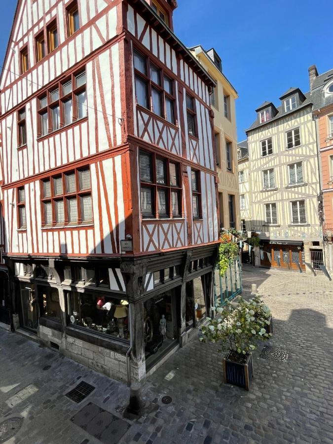 Le 1731, Rouen Coeur D'Histoire, Superbe Duplex Daire Dış mekan fotoğraf